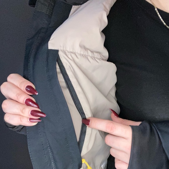 LOLË Black Rain Coat with Hood - Picture 6 of 11